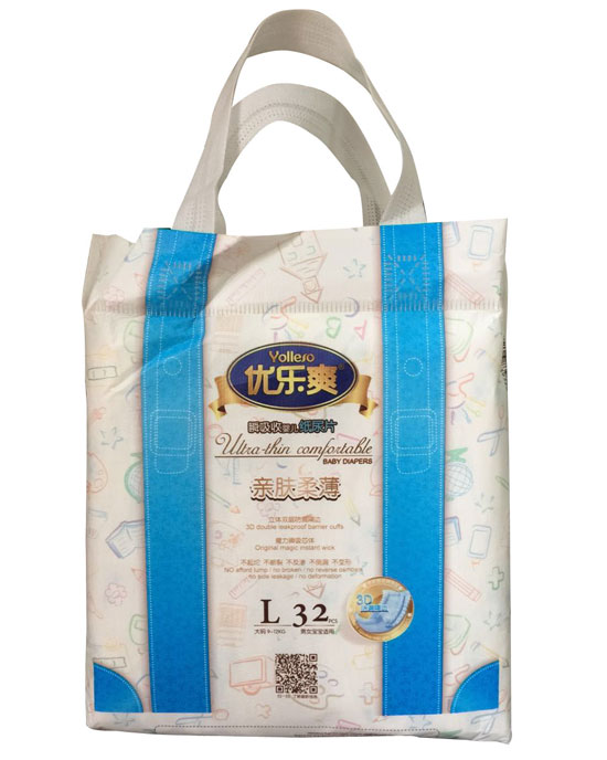 優樂爽親膚柔薄瞬吸收嬰兒紙尿片L32片