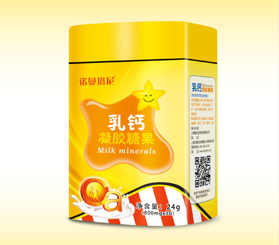 諾曼塔尼QS乳鈣膠丸30粒(鐵盒)
