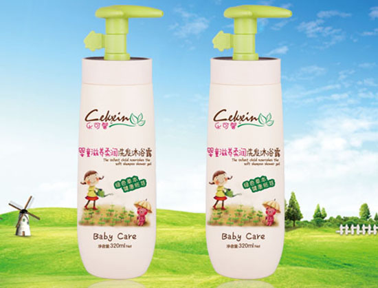 樂可馨嬰童滋養柔潤洗發沐浴露320ml