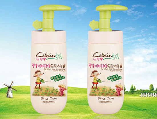 樂可馨嬰童潤膚舒緩洗發沐浴露220ml