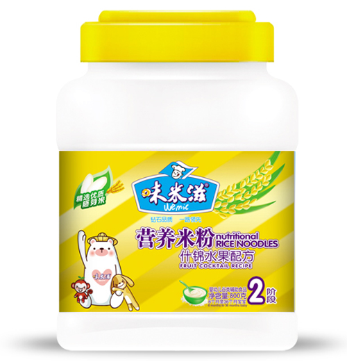 味米滋什錦水果營養米粉2段