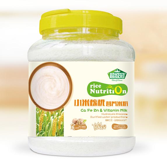 超級冠小米核桃營養米粉