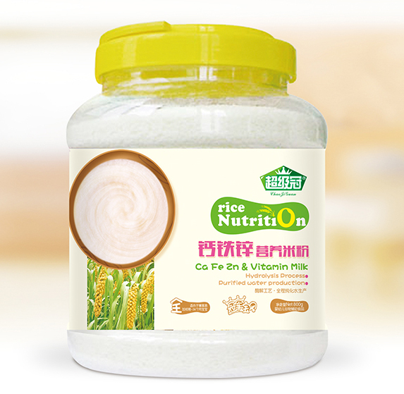 超級冠鈣鐵鋅營養米粉