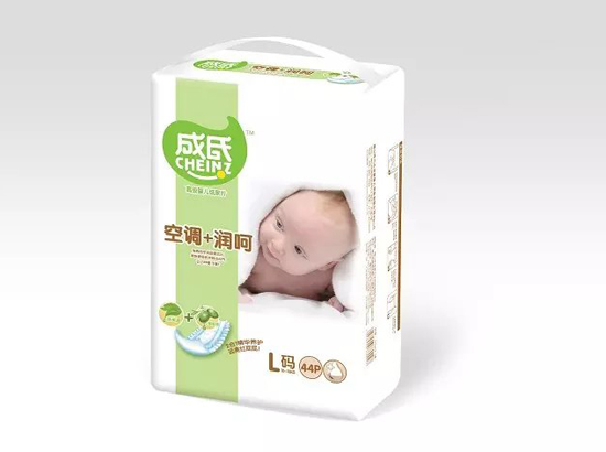 成氏空調(diào)+潤(rùn)呵高級(jí)嬰兒紙尿片L碼