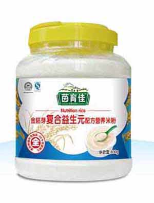 茵育佳金胚芽復合益生元配方營養米粉