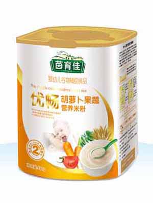 茵育佳優暢胡蘿卜果蔬營養米粉